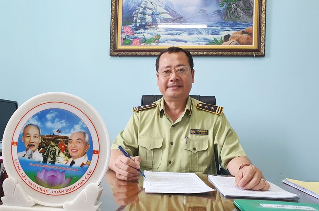 Ông Huỳnh Ngọc Hồ - Phó Cục trưởng phụ trách QLTT An Giang.