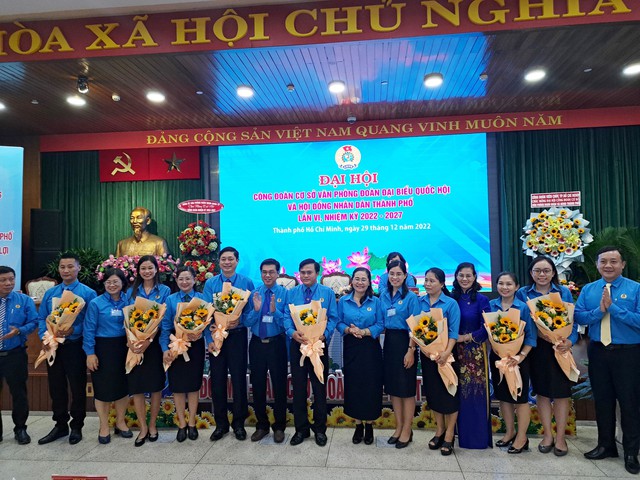 Văn phòng Đoàn ĐBQH và HĐND TP Hồ Chí Minh tổ chức đại hội công đoàn  - Ảnh 1.