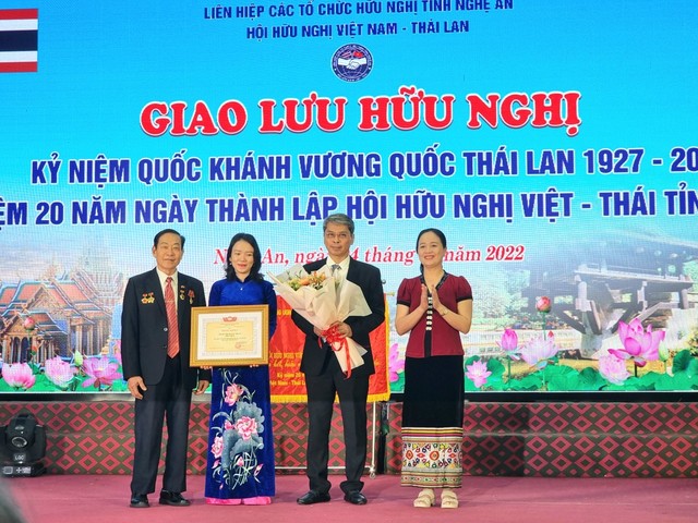 Hội hữu Nghị Việt - Thái tỉnh Nghệ An: Góp phần vun đắp cho quan hệ hai nước - Ảnh 2.