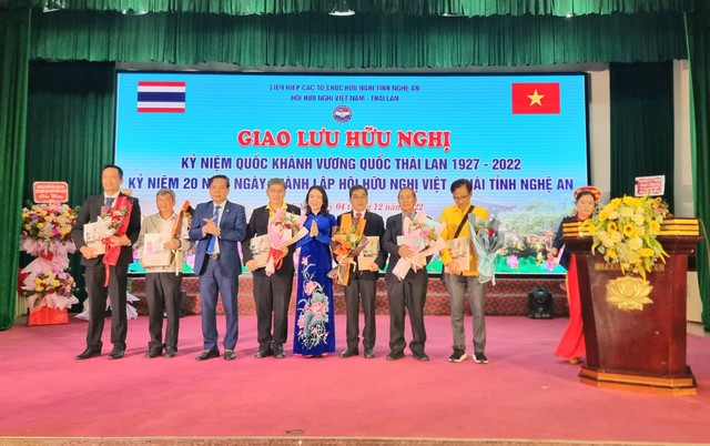 Hội hữu Nghị Việt - Thái tỉnh Nghệ An: Góp phần vun đắp cho quan hệ hai nước - Ảnh 4.