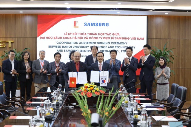 Samsung đẩy mạnh hợp tác phát triển toàn diện với các trường đại học khối Kỹ thuật tại Việt Nam giai đoạn
2023-2025 - Ảnh 1.
