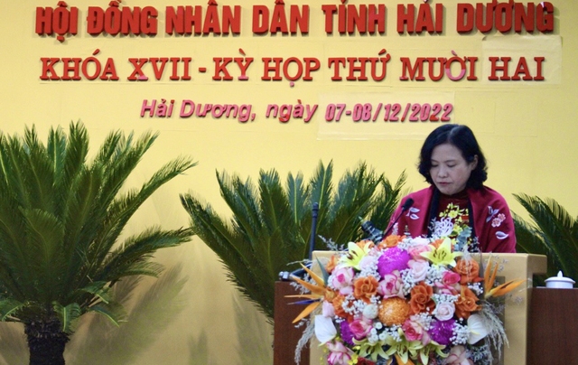 Khai mạc Kỳ họp thứ 12 HĐND tỉnh Hải Dương khóa XVII - Ảnh 2.