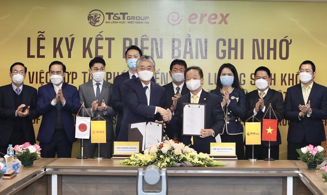 T&T Group và Tập đoàn EREX (Nhật Bản) hợp tác phát triển năng lượng sinh khối tại Việt Nam - Ảnh 1.