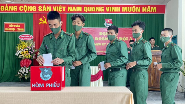 Kiên Giang: Tiểu Đoàn huấn luyện - Cơ động, BĐBP tỉnh tổ chức thành công Đại hội Đoàn cấp cơ sở - Ảnh 2.