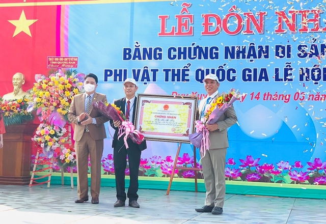 Lễ hội Bà Thu Bồn được công nhận Di sản văn hóa phi vật thể quốc gia - Ảnh 1.