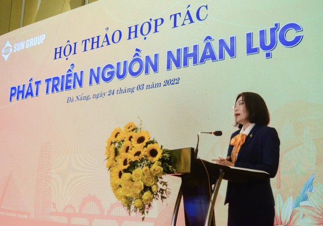 Bà Nguyễn Thị Thanh Trúc - Phó Chủ tịch Sun Group vùng miền Trung