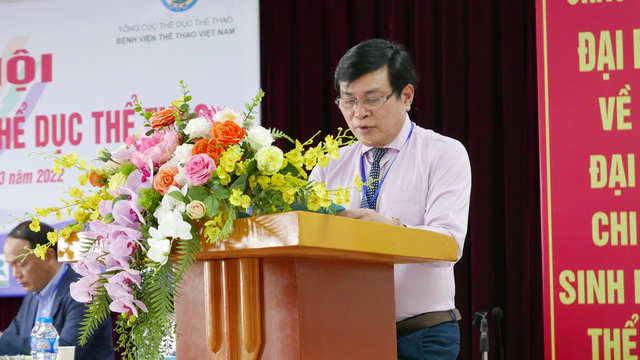 Hội nghị khoa học Sinh lý học thể dục thể thao tại Bệnh viện Thể thao Việt Nam - Ảnh 1.