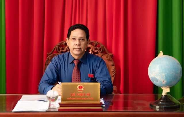 Ông Lê Việt Sĩ - Chủ tịch UBND quận Ô Môn.