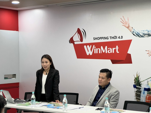 Bà Phạm Huyền Trang - Trưởng phòng mua hàng tươi sống cấp cao hệ thống WinMart/WinMart+