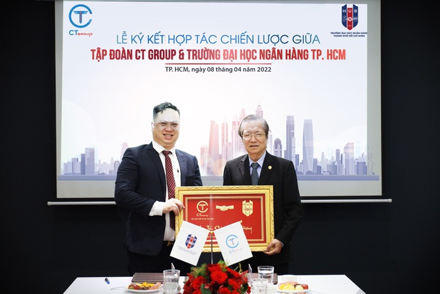 CT Group ký kết hợp tác chiến lược với trường Đại học Ngân hàng TP.HCM - Ảnh 2.