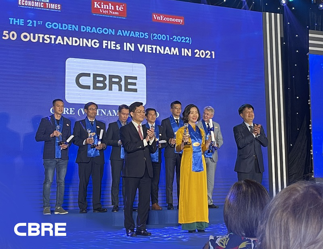 CBRE được vinh danh là Đơn vị tư vấn Bất động sản tốt nhất Việt Nam - Ảnh 1.