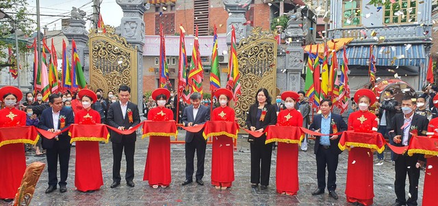 Hà Nội: Đình Ninh Giang bảo tồn, phát huy những giá trị lịch sử trường tồn với thời gian - Ảnh 1.