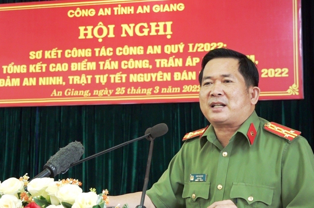An Giang: Những chỉ đạo quyết liệt của Đại tá Đinh Văn Nơi sau khi tiếp tục điều hành Công an tỉnh - Ảnh 1.