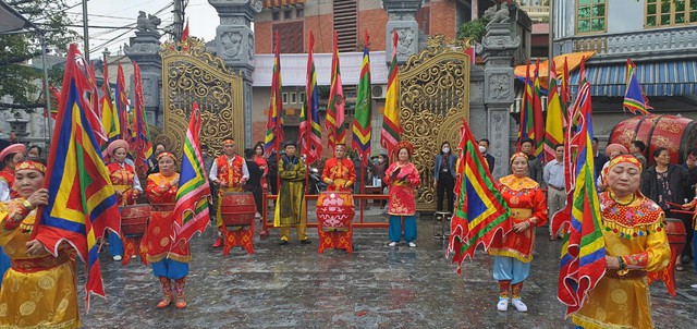 Hà Nội: Đình Ninh Giang bảo tồn, phát huy những giá trị lịch sử trường tồn với thời gian - Ảnh 4.