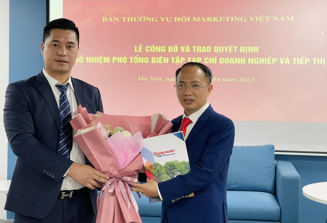 Tạp chí DN&TT bổ nhiệm Phó TBT và Trưởng Đại diện VP Nam Định  - Ảnh 2.