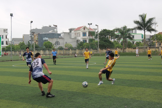 Thái Bình: Sôi động giải bóng đá trong công nhân lao động - Ảnh 2.