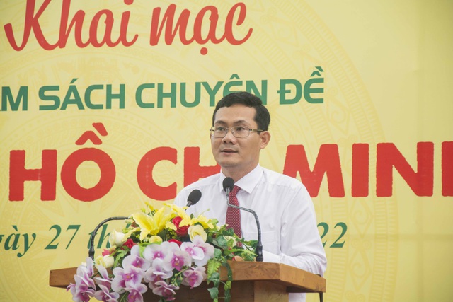 Ông Nguyễn Minh Tuấn - Phó Giám đốc phụ trách Sở Văn hóa, Thể thao và Du lịch TP Cần Thơ phát biểu chào mừng.