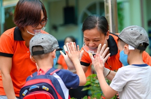 Trẻ mầm non ở Hà Nội quay trở lại trường từ ngày 13/4 - Ảnh 1.