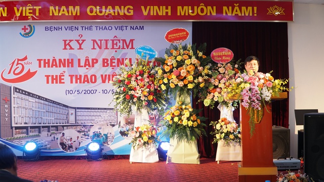 Bệnh viện Thể thao Việt Nam - 15 năm vững bước phát triển   - Ảnh 2.