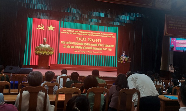 Ba Đình - Hà Nội: Phát động phong trào xây dựng phường Điện Biên là phường điểm về văn minh đô thị  - Ảnh 3.
