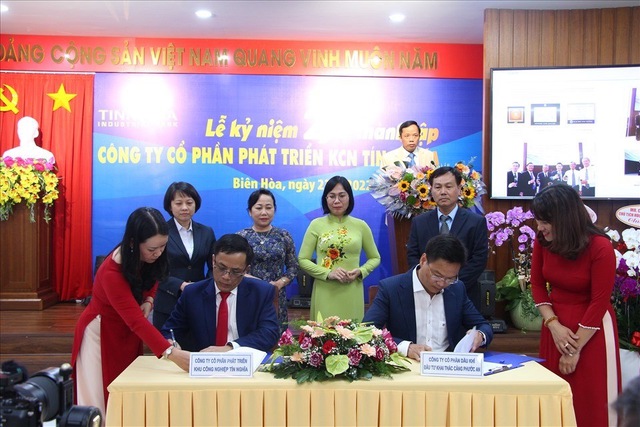 Ký kết hợp tác với Công ty CP Dầu khí Đầu tư Khai thác Cảng Phước An để tạo thành hệ sinh thái hoàn chỉnh cho TIP.