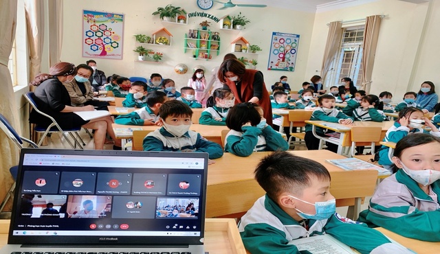 Trường Tiểu học Him Lam: Linh hoạt tổ chức dạy học và nâng cao chất lượng giáo dục - Ảnh 1.