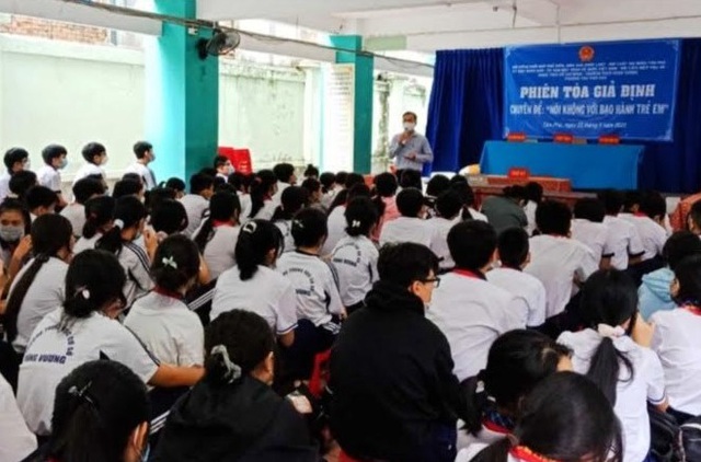 Quận Tân Phú: Đẩy mạnh các biện pháp phòng, chống bạo lực, xâm hại trẻ em - Ảnh 1.