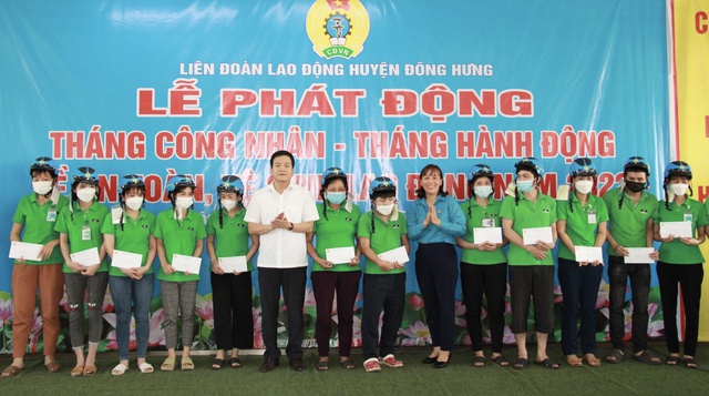 Thái Bình: Nhiều các hoạt động thiết thực hướng tới đoàn viên, CNLĐ trong dịp Tháng công nhân - Ảnh 2.
