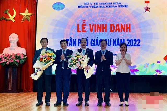 Ngành Y tế Thanh Hóa vinh dự có Phó Giáo sư đầu tiên - Ảnh 2.