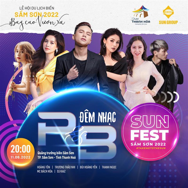Đêm diễn thứ 7 của Sun Fest mang chủ đề nhạc R&B