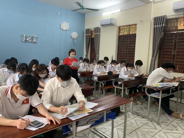 Trường THPT Hùng Vương (Phú Thọ): Sẵn sàng cho kỳ thi tốt nghiệp THPT năm 2022 - Ảnh 1.