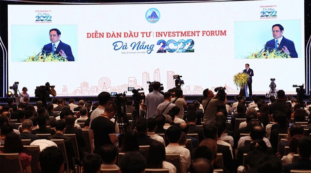 Thủ tướng Phạm Minh Chính dự Diễn đàn đầu tư Đà Nẵng 2022 - Ảnh 1.