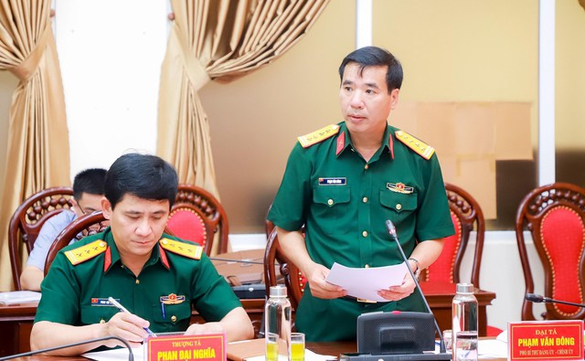 Nghệ An: Đảng ủy Quân sự tỉnh ra Nghị quyết nhiệm vụ 6 tháng cuối năm 2022. - Ảnh 2.