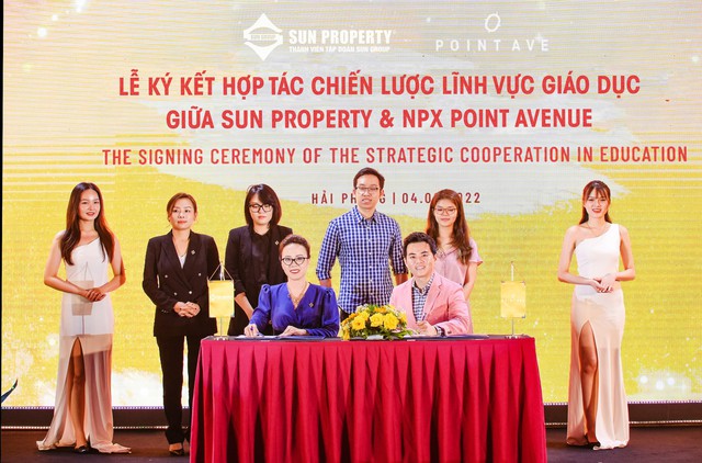 Lễ ký kết hợp tác chiến lược giữa Sun Property và NPX Point Avenue