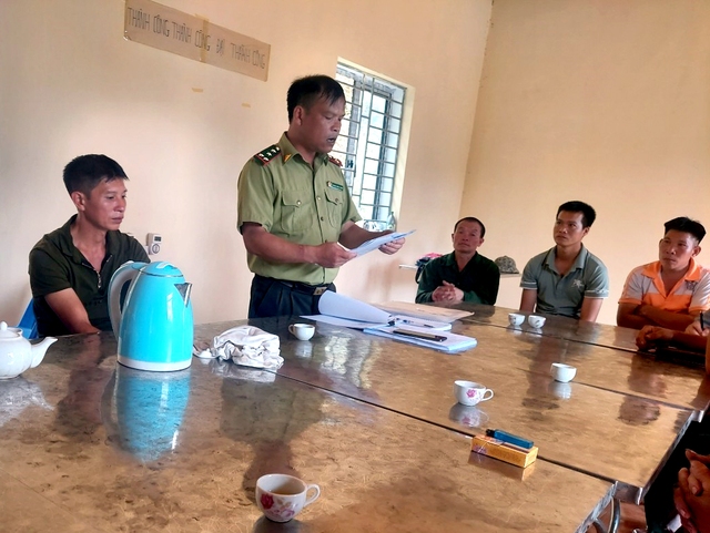 Hạt Kiểm lâm huyện Ngân Sơn: Phát huy vai trò nòng cốt trong công tác quản lý, bảo vệ rừng - Ảnh 3.