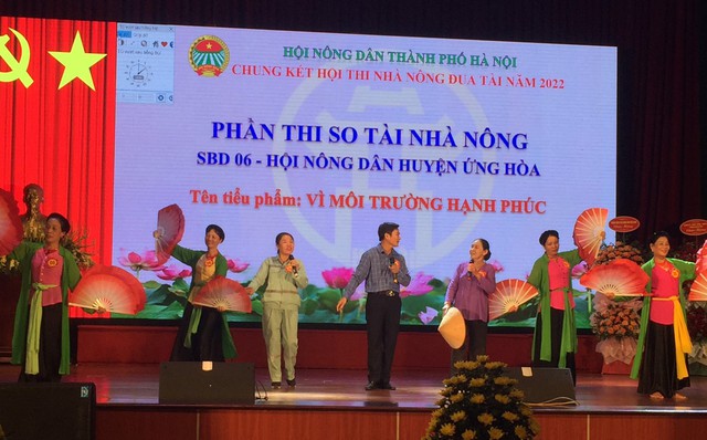 Hội thi Nhà nông đua tài: Sân chơi bổ ích của nông dân Hà Nội  - Ảnh 3.