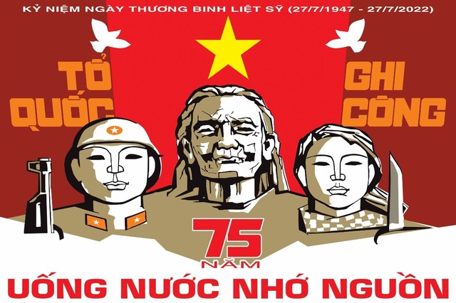 UBND phường Hạ Đình – Thanh Xuân, Hà Nội: trang trọng các hoạt động kỷ niệm 75 năm Ngày Thương binh - liệt sỹ - Ảnh 1.
