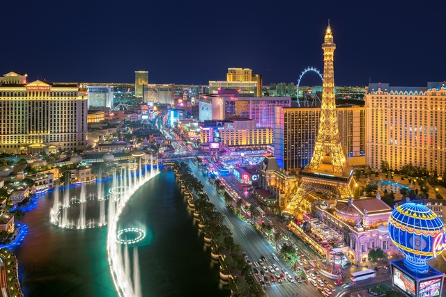 Đại lộ Las Vegas. Ảnh Shutterstock