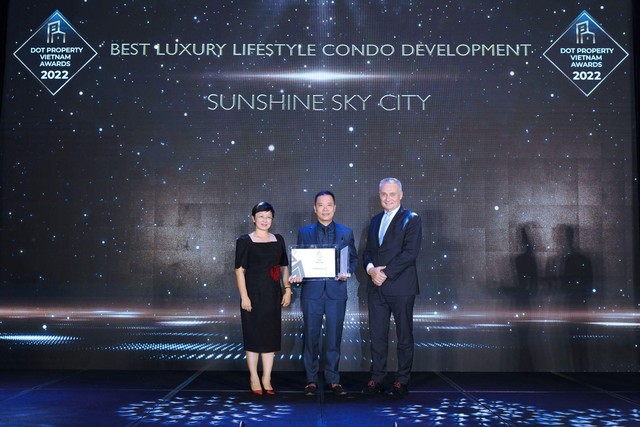 Sunshine Sky City nhận “cú đúp” giải thưởng tại Dot Property Vietnam Awards 2022 - Ảnh 1.