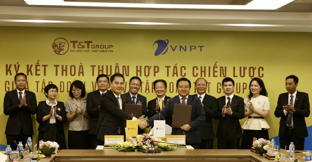 Tập đoàn T&T Group hợp tác chiến lược toàn diện với Tập đoàn VNPT - Ảnh 1.