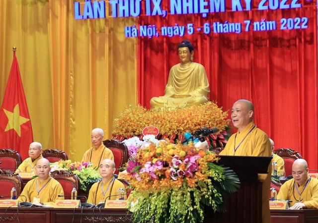 Hòa thượng Thích Bảo Nghiêm tái đắc cử Trưởng Ban trị sự Giáo hội Phật giáo Việt Nam TP Hà Nội - Ảnh 2.