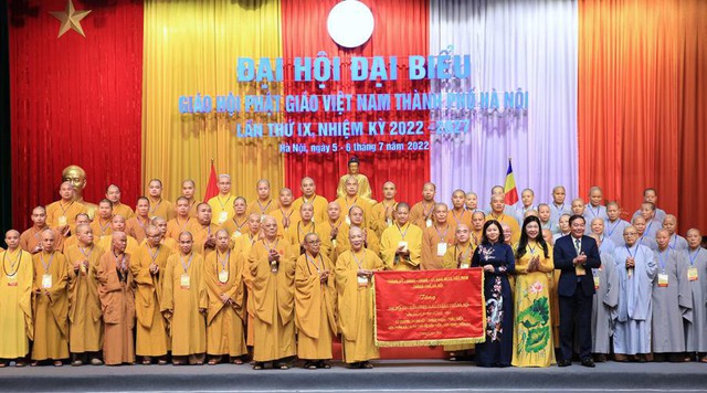 Hòa thượng Thích Bảo Nghiêm tái đắc cử Trưởng Ban trị sự Giáo hội Phật giáo Việt Nam TP Hà Nội - Ảnh 3.