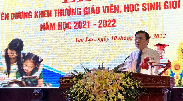 Vĩnh Phúc: Huyện Yên Lạc phấn đấu giữ vững và nâng cao chất lượng giáo dục top đầu tỉnh  - Ảnh 2.