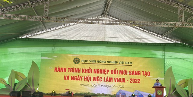Học viện Nông nghiệp Việt Nam tổ chức sự kiện &quot;Hành trình khởi nghiệp đổi mới sáng tạo và Ngày hội việc VNUA – 2022&quot; - Ảnh 1.