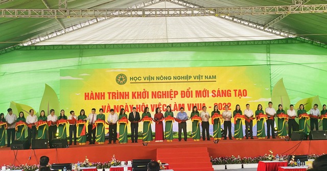 Học viện Nông nghiệp Việt Nam tổ chức sự kiện &quot;Hành trình khởi nghiệp đổi mới sáng tạo và Ngày hội việc VNUA – 2022&quot; - Ảnh 2.