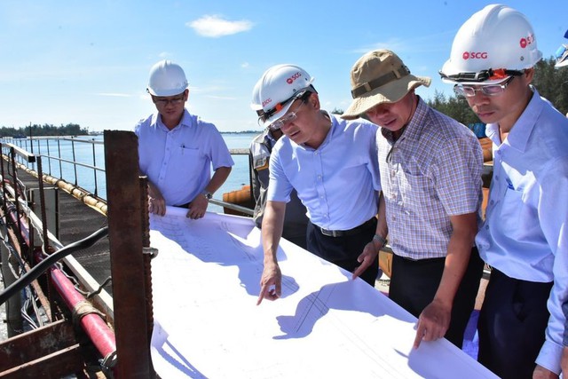 Thừa Thiên - Huế: Kiểm tra tiến độ đảm bảo công trình ven biển - Ảnh 1.