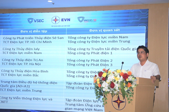 EVN: Tổ chức diễn tập thực chiến đảm bảo an toàn, an ninh mạng - Ảnh 4.