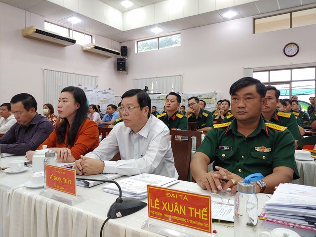 TP. Hồ Chí Minh: Quận Bình Thạnh diễn tập huy động quân nhân dự bị năm 2022 - Ảnh 3.