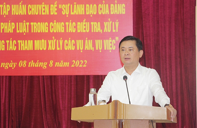Nghệ An: Hội nghị quán triệt việc thành lập Ban Chỉ đạo tỉnh về phòng, chống tham nhũng, tiêu cực - Ảnh 4.