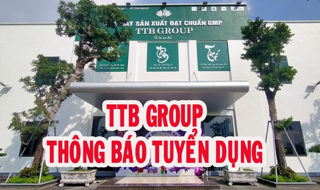 Thái Bình: Công ty TNHH dược phẩm Quốc tế TTB Group tuyển dụng  - Ảnh 1.